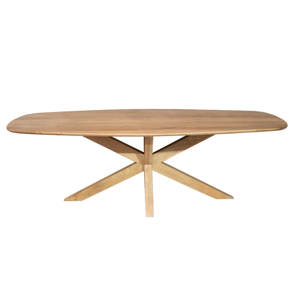 Eettafel Nina | Ovaal | Mangohout 240x110 cm