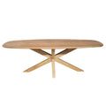 Eettafel Nina | Ovaal | Mangohout 240x110 cm