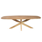 Eettafel Nina | Ovaal | Mangohout 240x110 cm