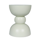 Bijzettafel Jon | Groen finish | Mangohout