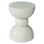 Bijzettafel Jon | Groen finish | Mangohout