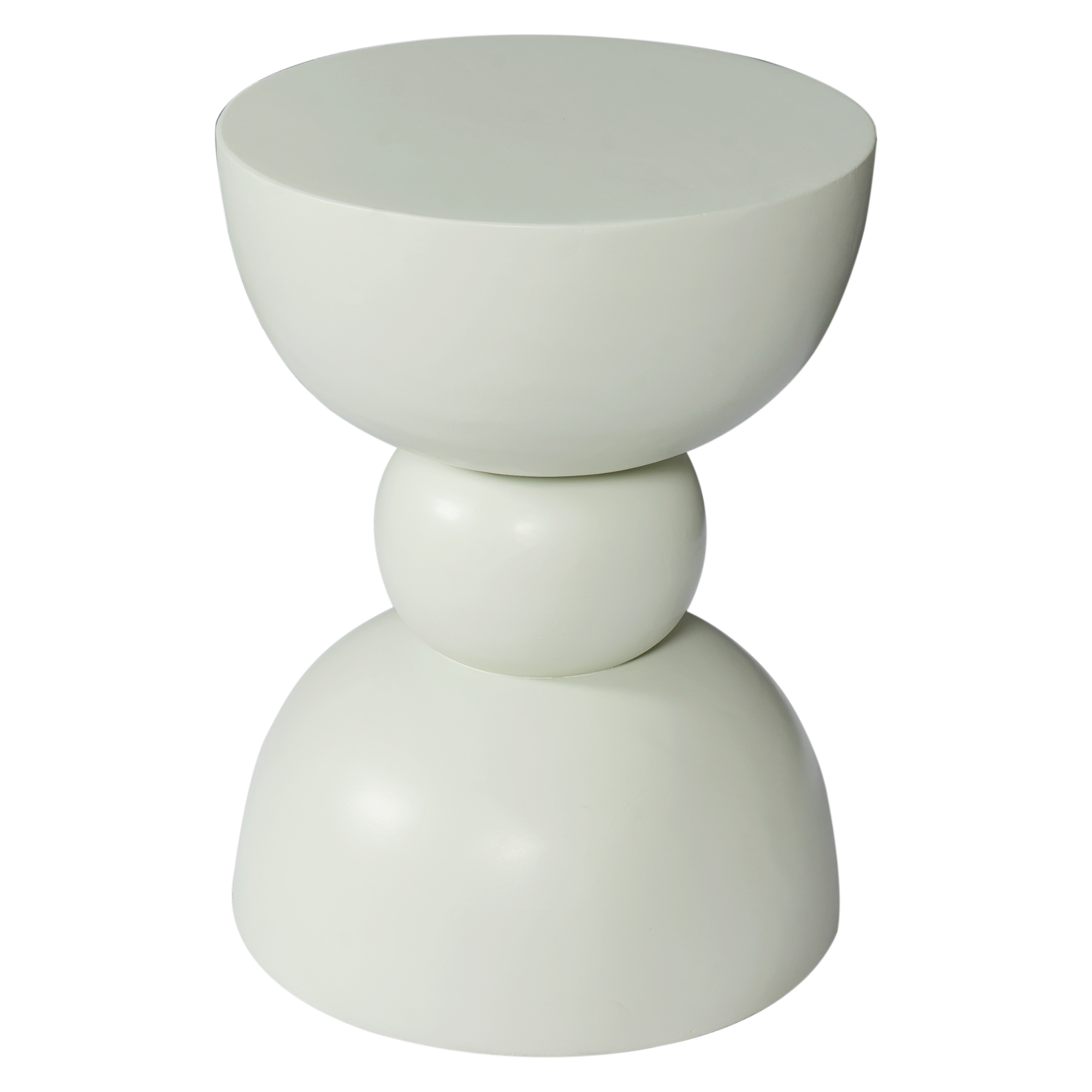 Bijzettafel Jon | Groen finish | Mangohout