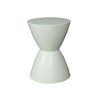 Bijzettafel Abbey | Mangohout | Groene finish