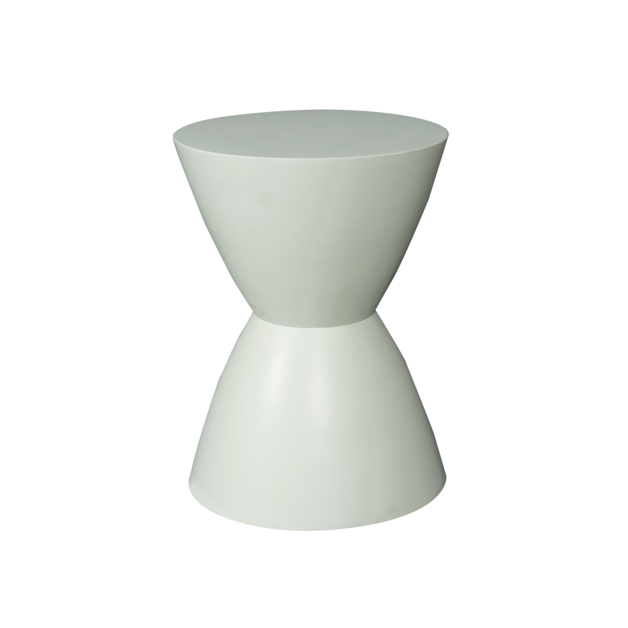 Bijzettafel Abbey | Mangohout | Groene finish