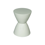 Bijzettafel Abbey | Mangohout | Groene finish