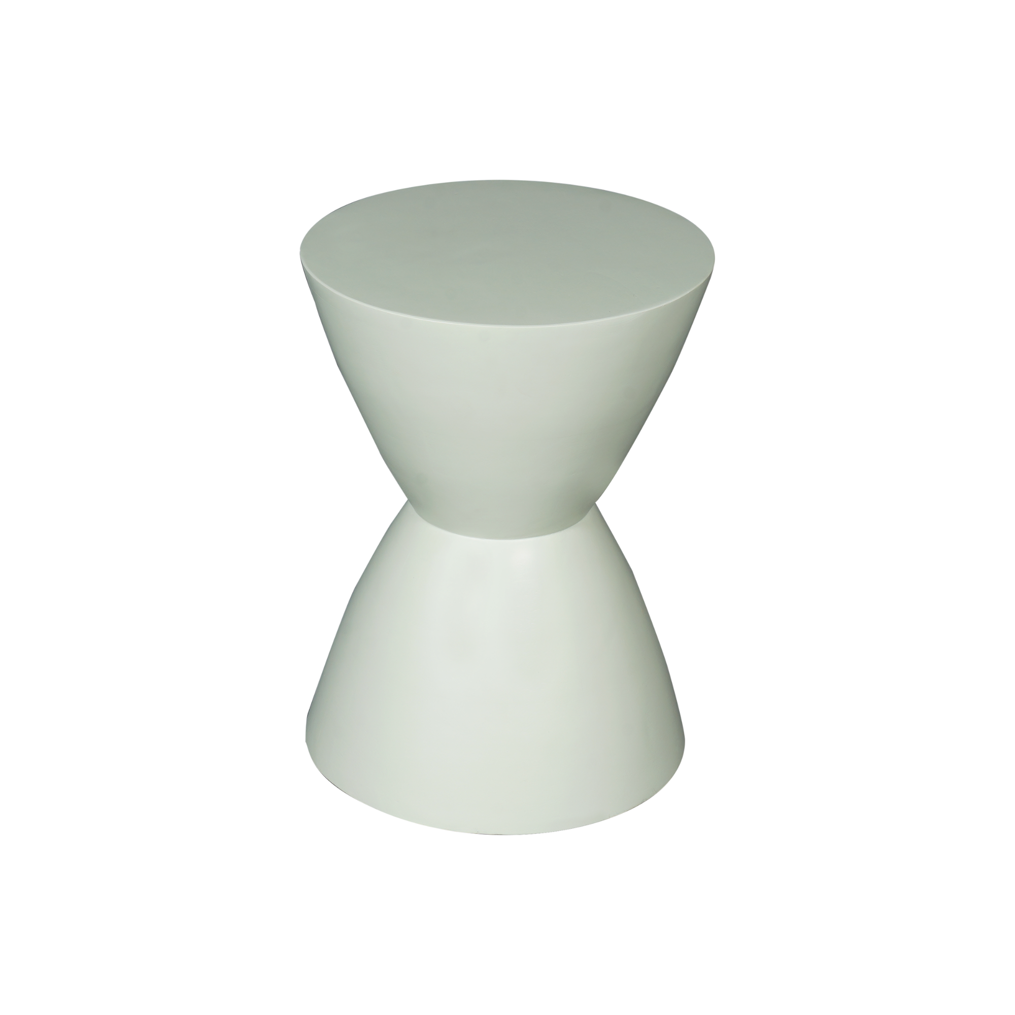 Bijzettafel Abbey | Mangohout | Groene finish