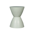 Bijzettafel Abbey | Mangohout | Groene finish