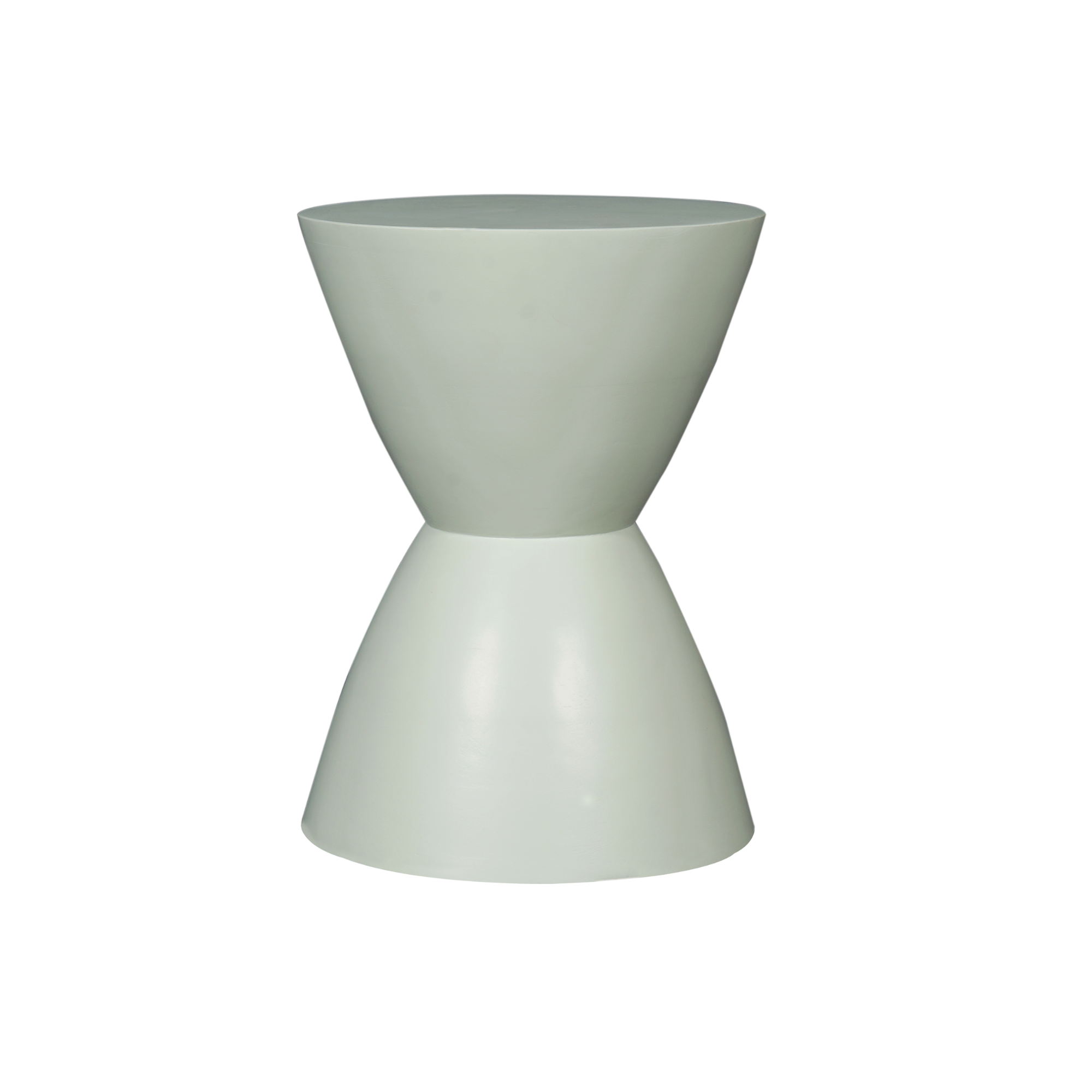 Bijzettafel Abbey | Mangohout | Groene finish