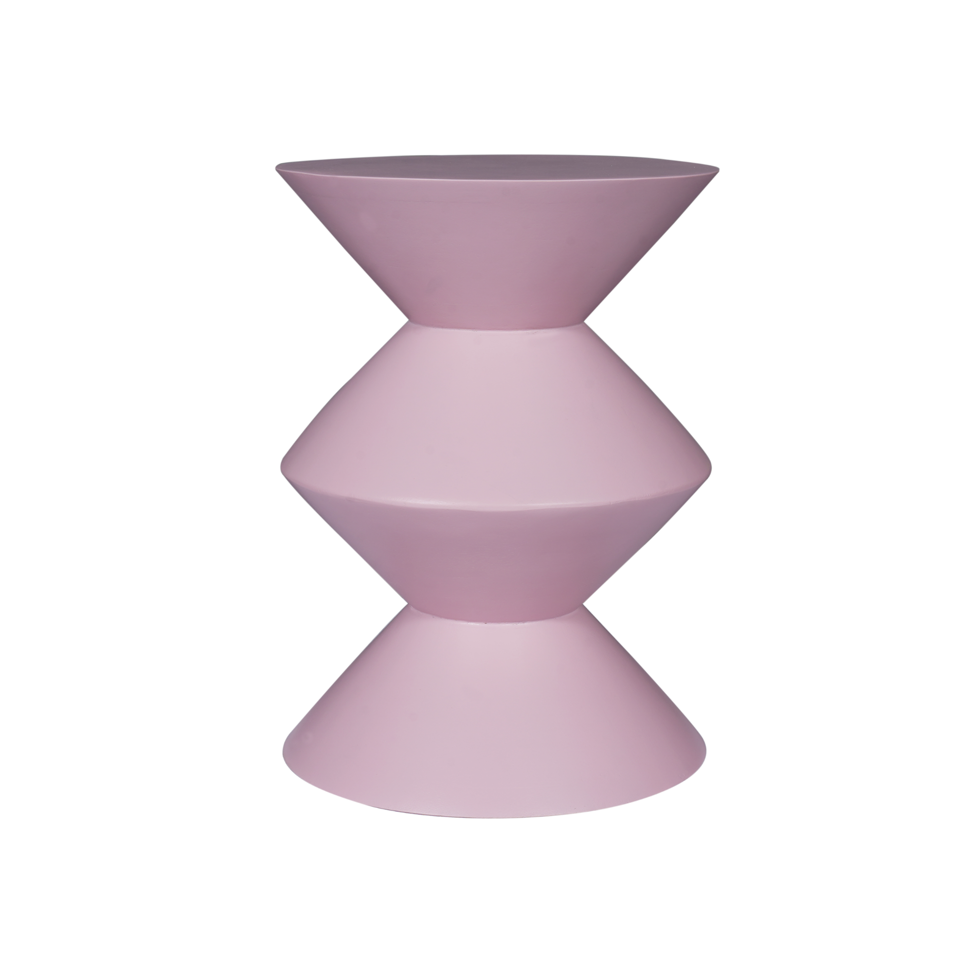Bijzettafel Abel | Roze Finish | Mangohout