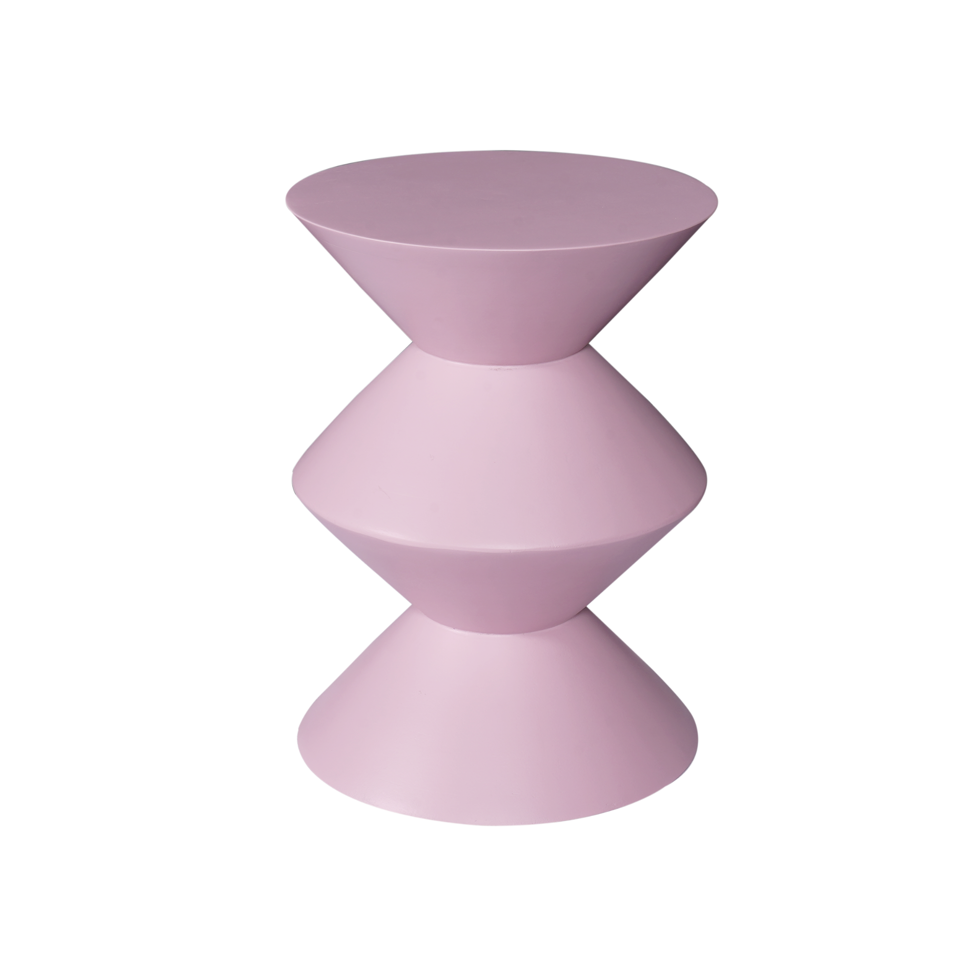 Bijzettafel Abel | Roze Finish | Mangohout