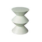 Bijzettafel Abel | Mangohout | Groen | 33x33x45 cm