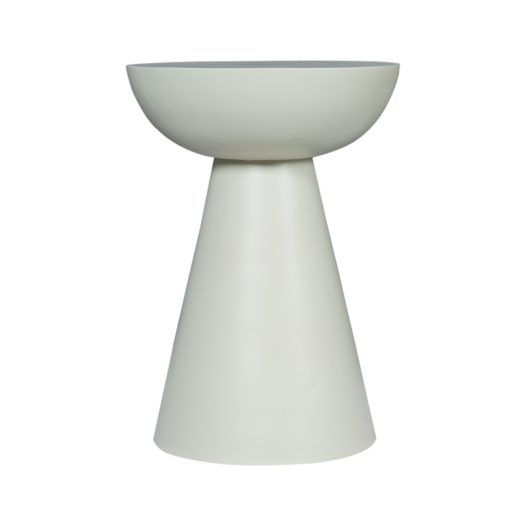 Bijzettafel Owen | Mangohout | Groene finish