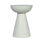 Bijzettafel Owen | Mangohout | Groene finish