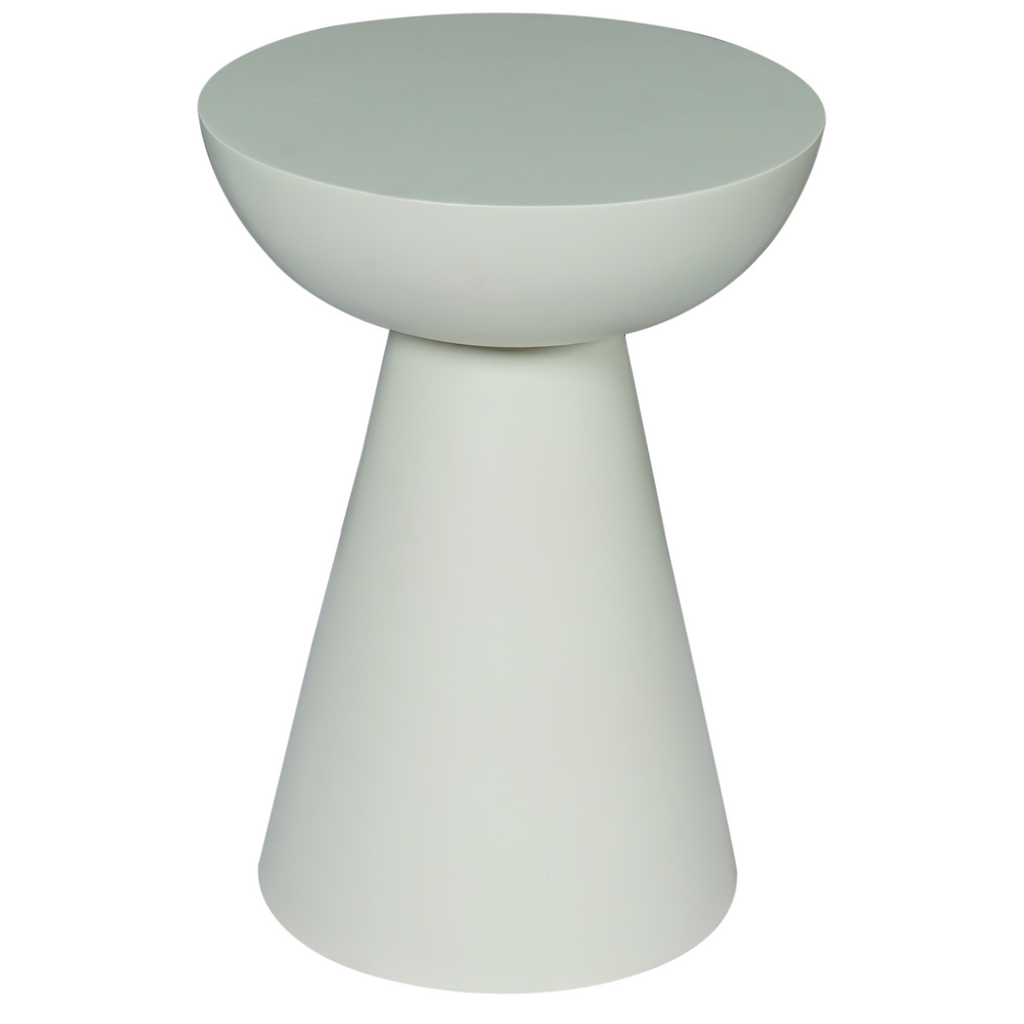 Bijzettafel Owen | Mangohout | Groene finish