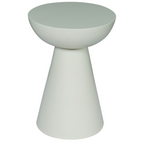 Bijzettafel Owen | Mangohout | Groene finish