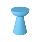 Bijzettafel Owen | Mangohout | Blauwe finish