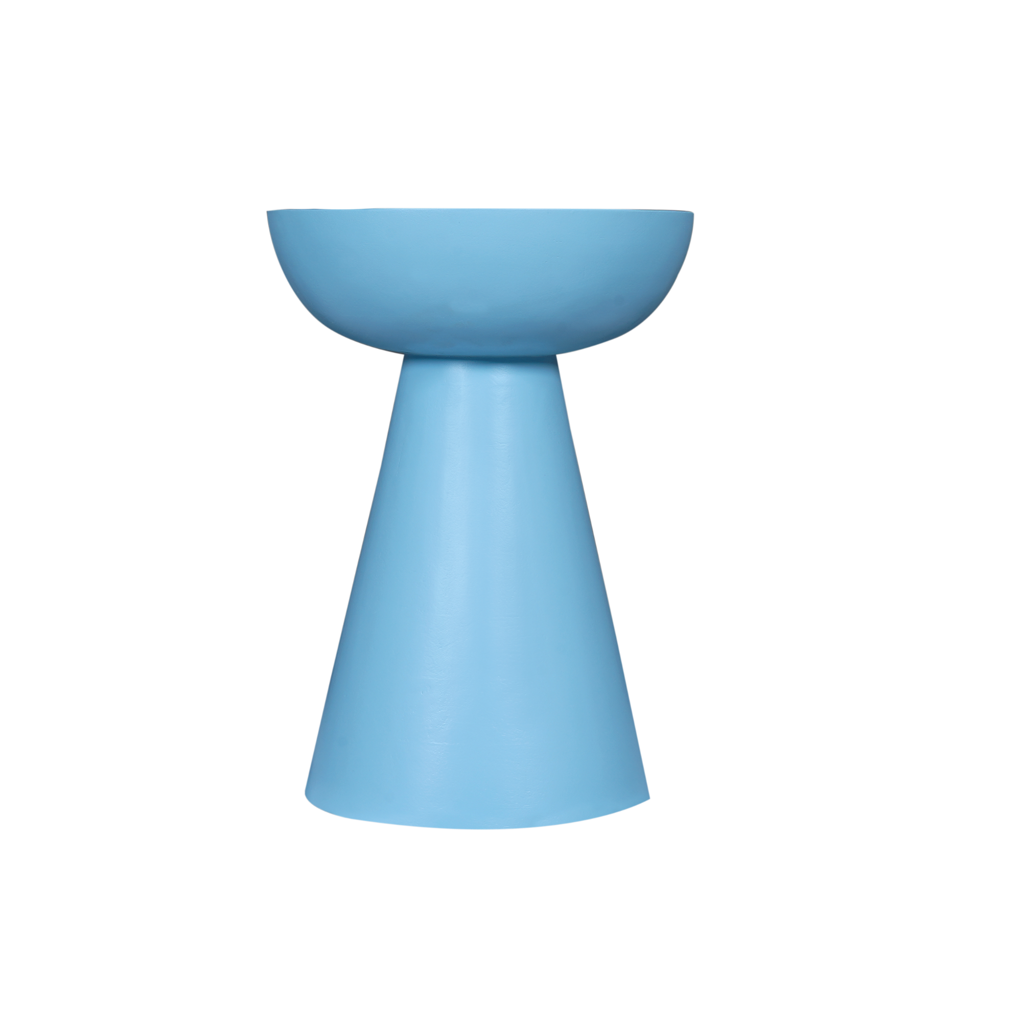 Bijzettafel Owen | Mangohout | Blauwe finish