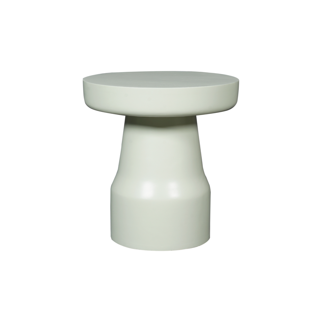 Bijzettafel Drum | Mangohout | Groen