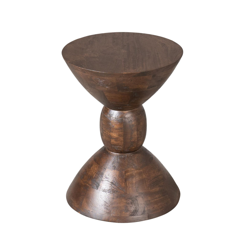 Bijzettafel Ron | Mangohout | Uniek design