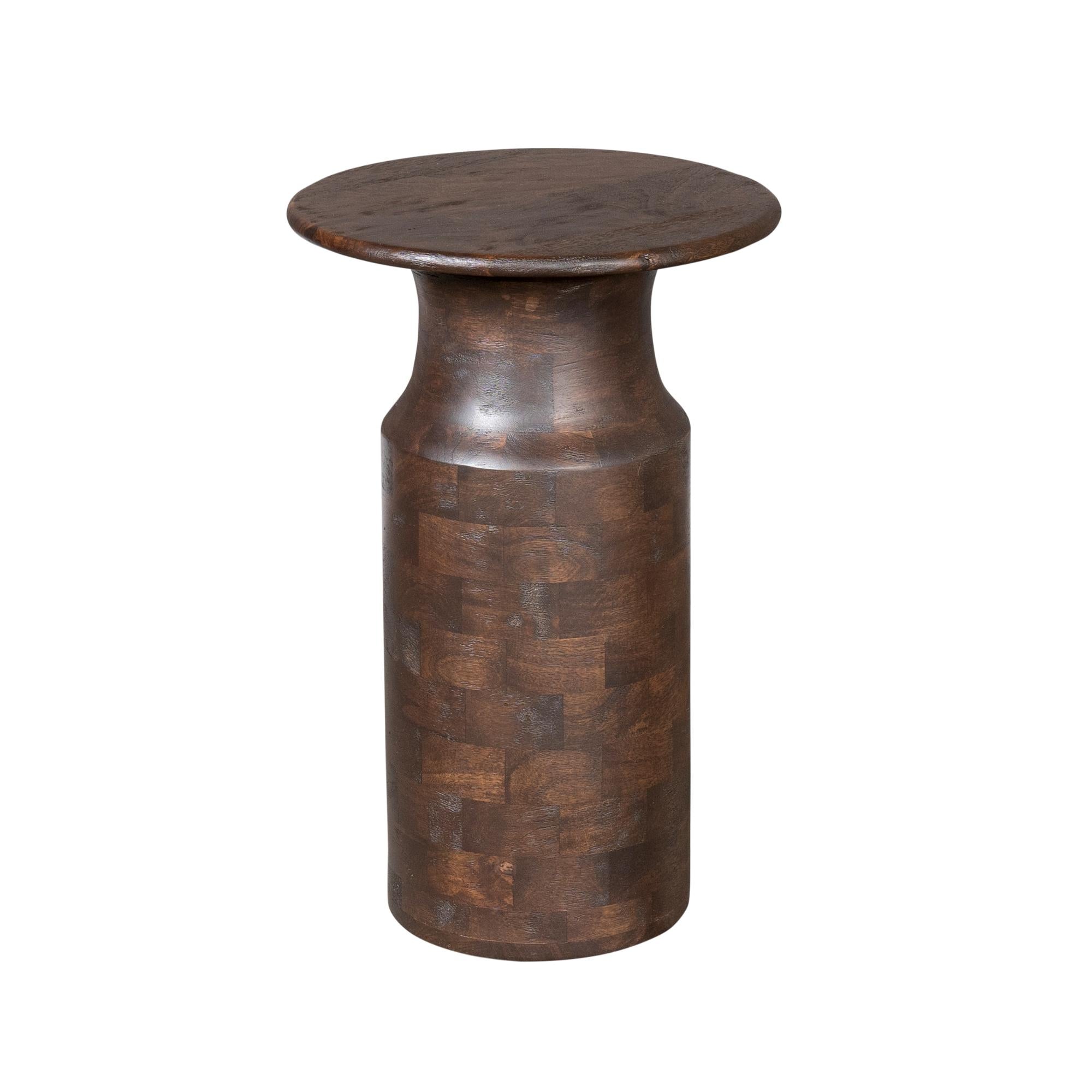 Bijzettafel Mason | Mangohout | 40x40x60 cm