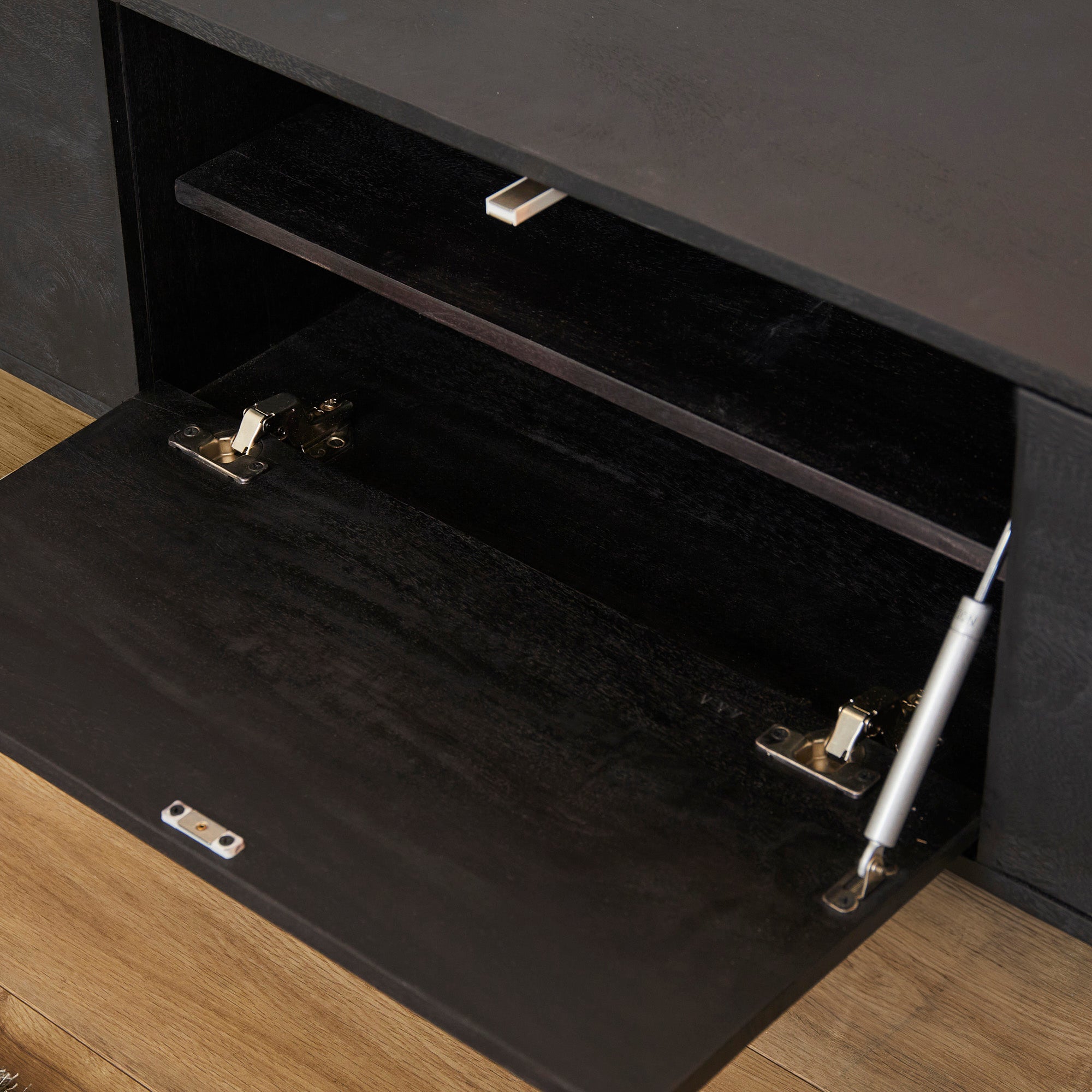 Tv Meubel Vision | Zwevend | Massief mango 240 cm