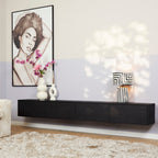 Tv Meubel Vision | Zwevend | Massief mango 240 cm