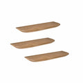Wandplank Gusta | Set van 3 | Mango naturel