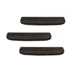 Wandplank Gusta | Set van 3 | Mangohout Black