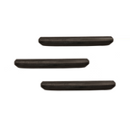 Wandplank Gusta | Set van 3 | Mangohout Black