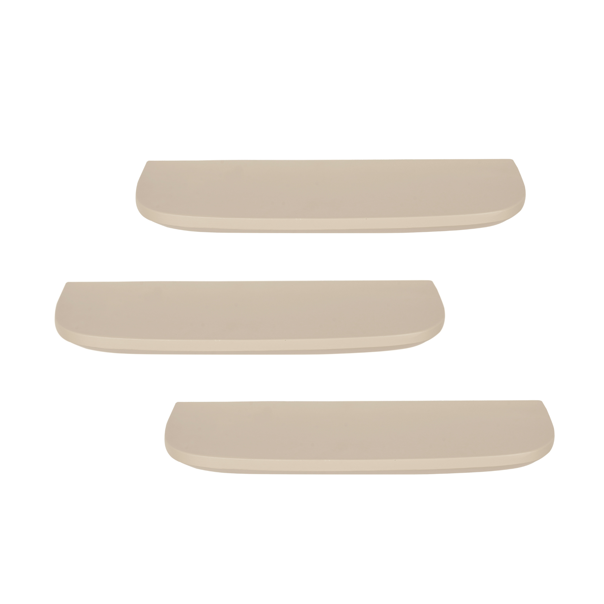 Wandplank Gusta | Set van 3 | Mango sand