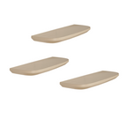 Wandplank Gusta | Set van 3 | Mango sand