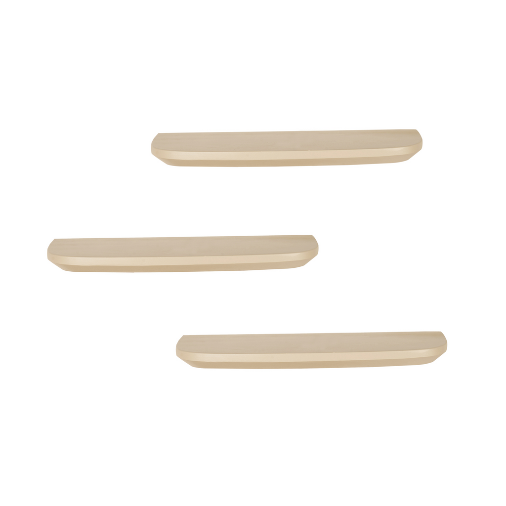Wandplank Gusta | Set van 3 | Mango sand