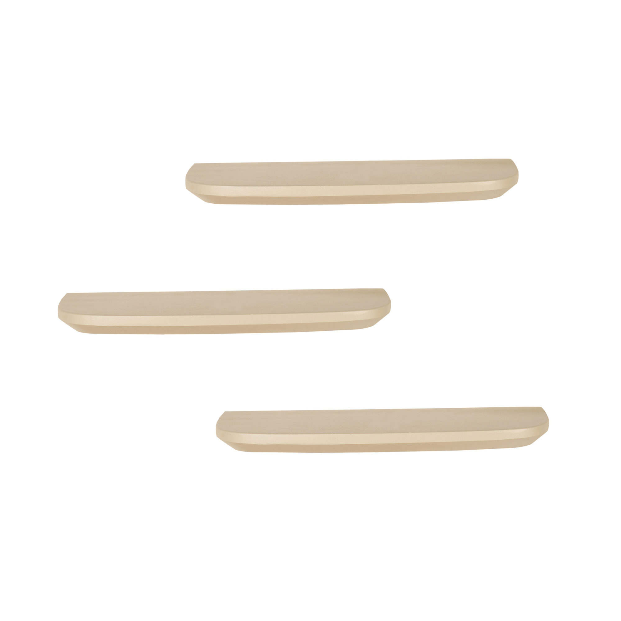 Wandplank Gusta | Set van 3 | Mango sand