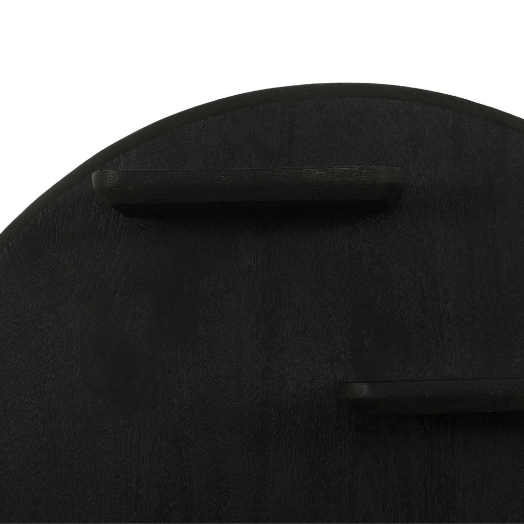 Wandrek Lena | Rond | Zwart Ø75 cm