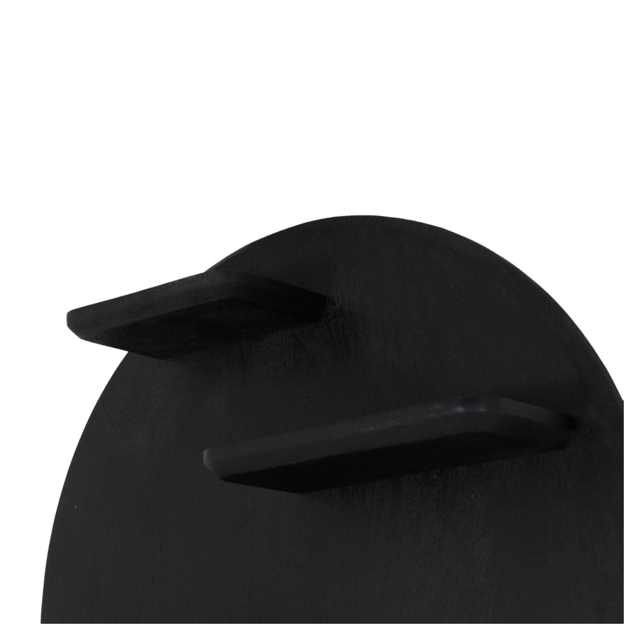 Wandrek Lena | Rond | Zwart Ø75 cm