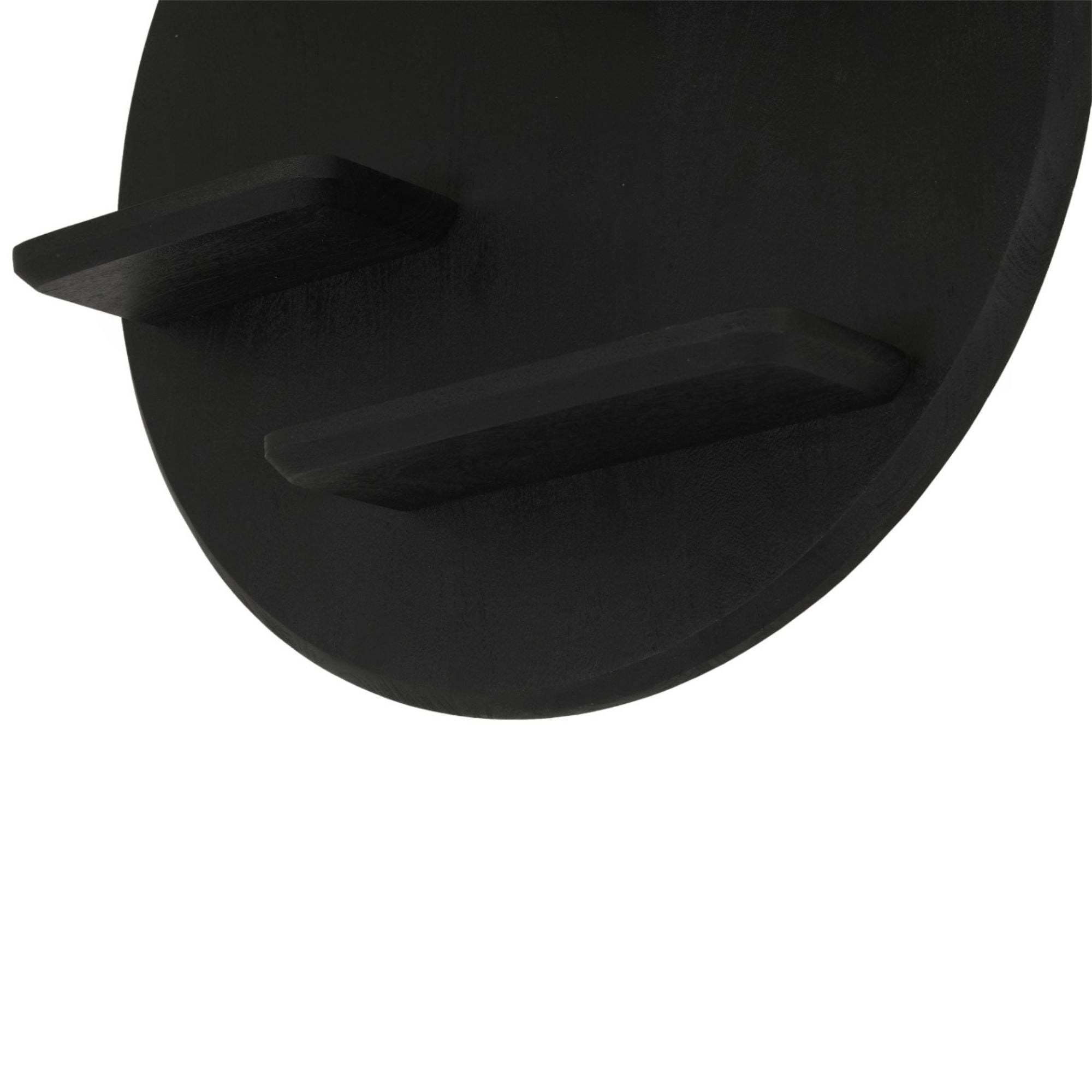 Wandrek Lena | Rond | Zwart Ø75 cm