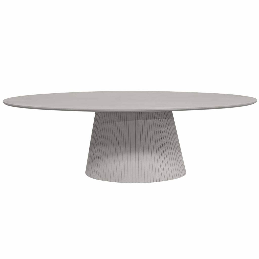 Eettafel Solana | Ovaal | Mangohout Taupe