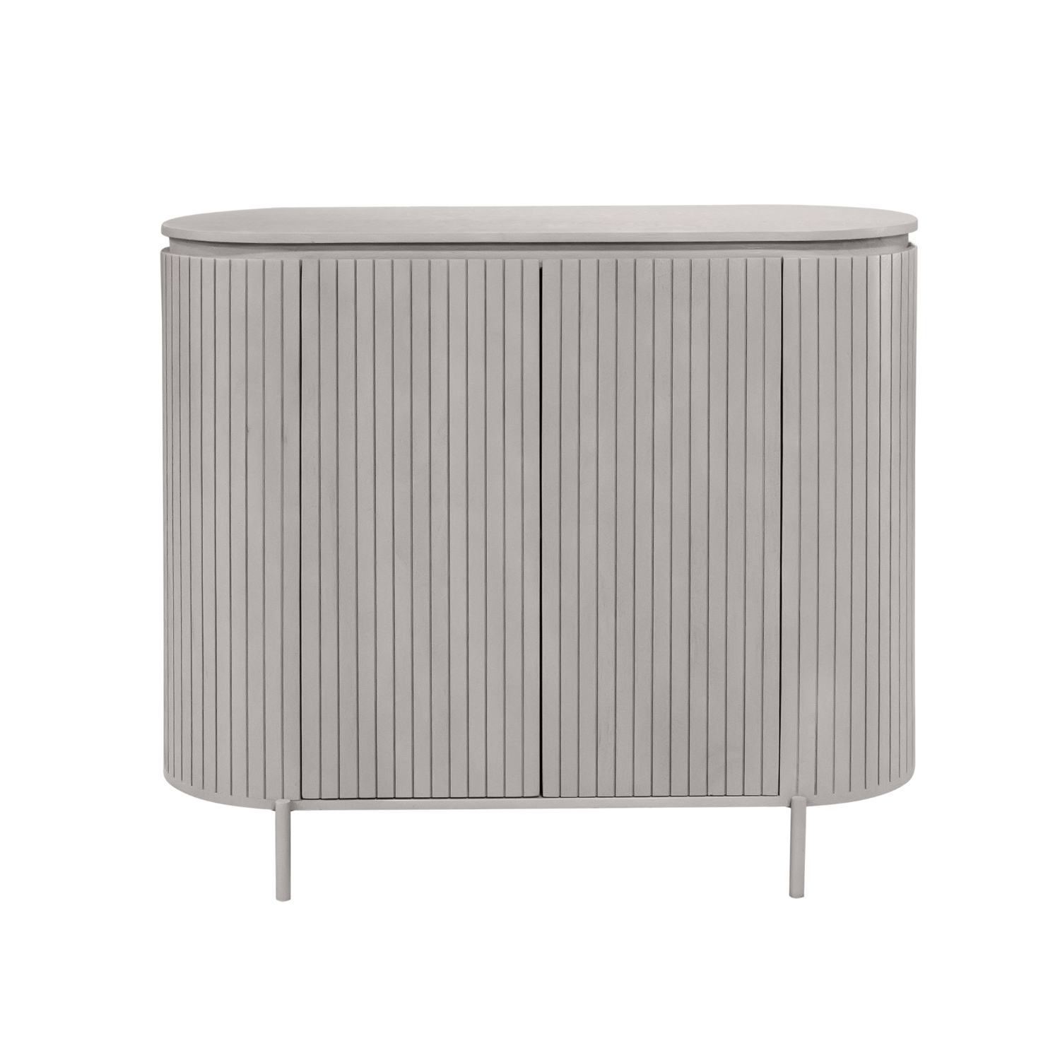 Kabinet Solana | 2-Deurs | Mangohout Taupe