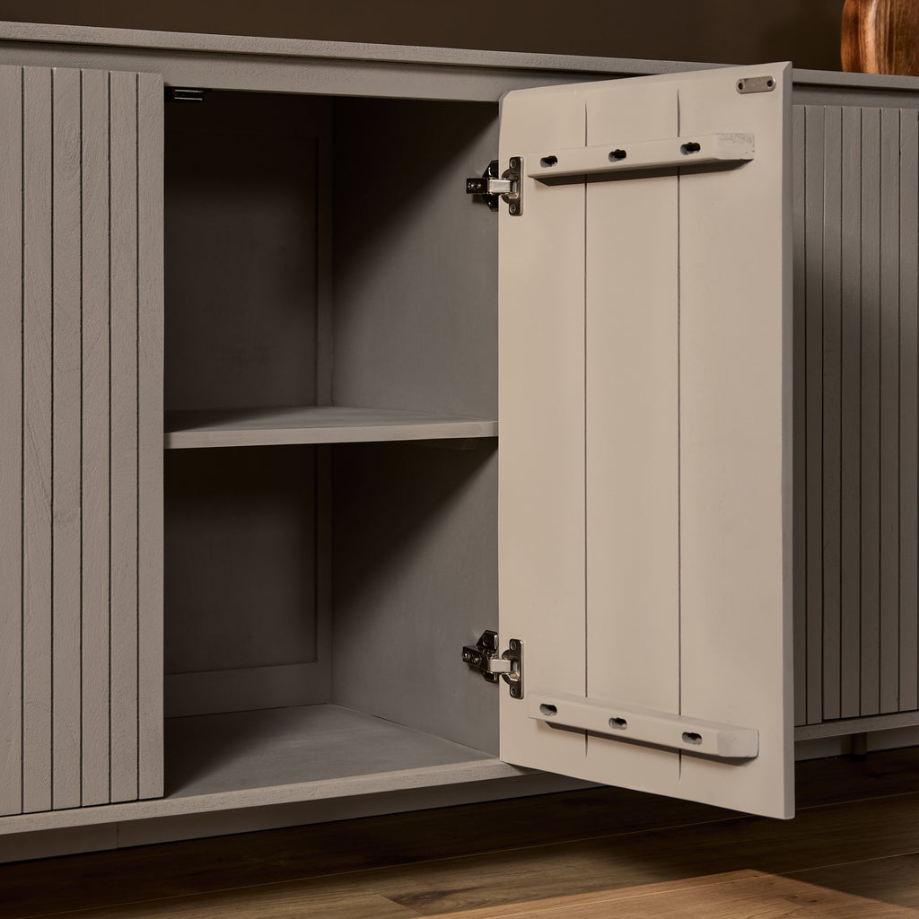 Dressoir Solana | 4 Deuren | Mango taupe 210 cm