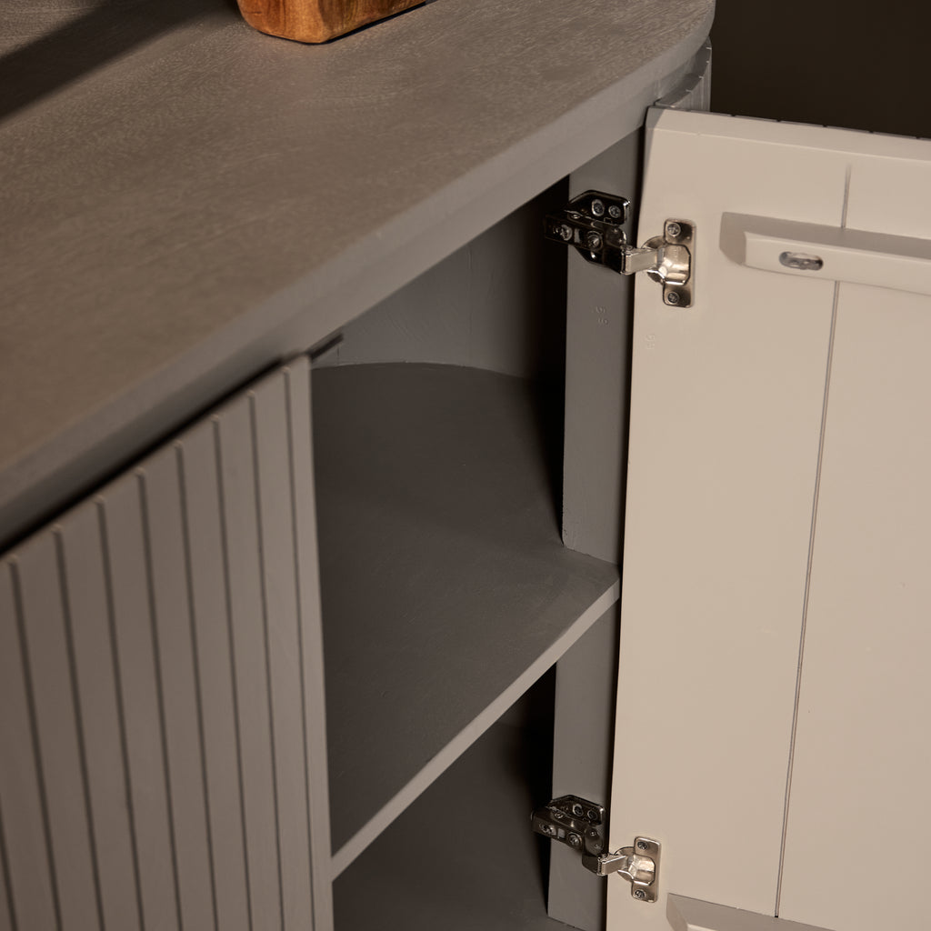 Dressoir Solana | 4 Deuren | Mango taupe 210 cm
