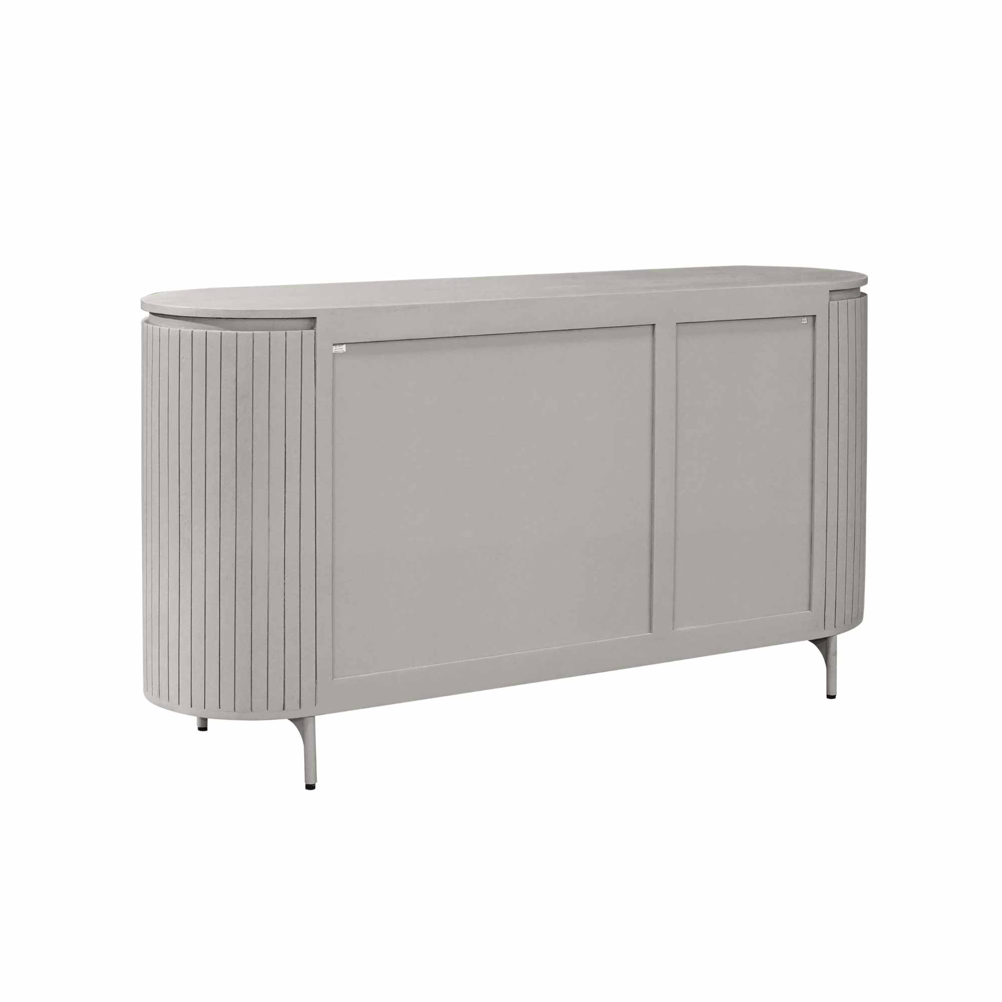 Dressoir Solana | Mangohout | Taupe | 3 deurtjes