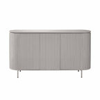 Dressoir Solana | Mangohout | Taupe | 3 deurtjes