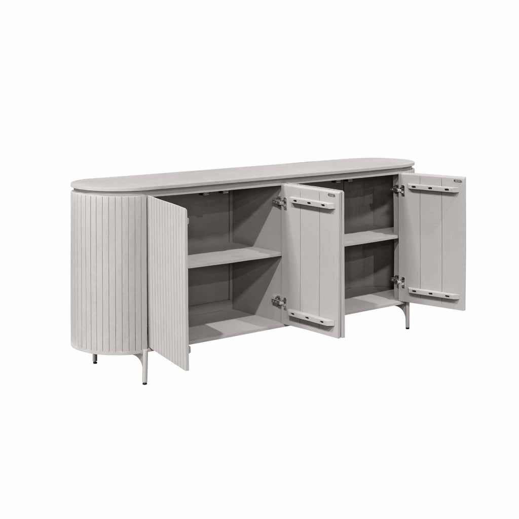 Dressoir Solana | 4 Deuren | Mango taupe 210 cm