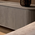 Tv meubel Solana | Mangohout | Taupe 210 cm