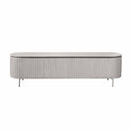 Tv meubel Solana | Mangohout | Taupe 210 cm