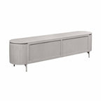 Tv meubel Solana | Mangohout | Taupe 210 cm