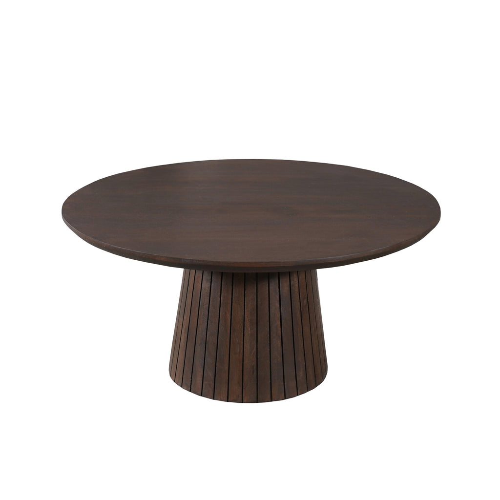 Salontafel Solana Bruin Mangohout 80 cm