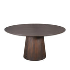 Ronde eettafel Solana Bruin Mangohout 130 cm