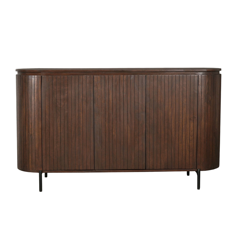 Dressoir Solana Bruin Mangohout 165 cm