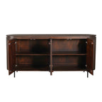 Dressoir Solana Bruin Mangohout 210 cm